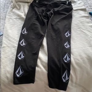 Volcom leggings, black